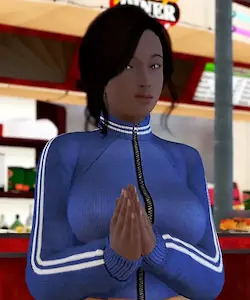 女服务员