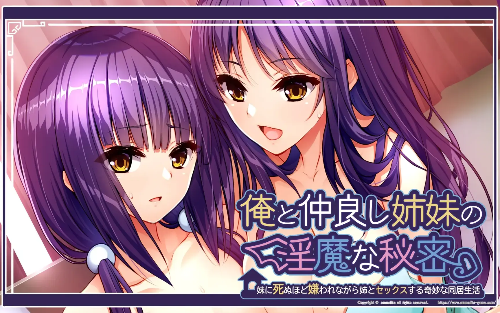 俺と仲良し姉妹の淫魔な秘密~妹に死ぬほど嫌われながら姉とセックスする奇妙な同居生活~