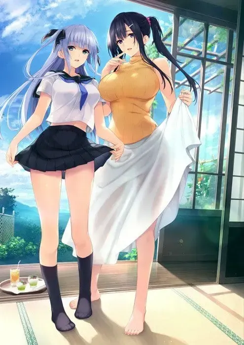 水莲与紫苑