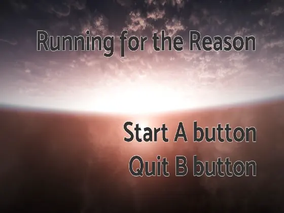 Running for the Reason
