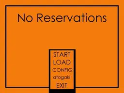 No Reservations