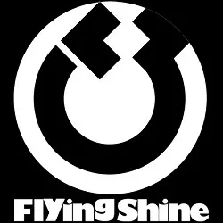 FlyingShine黒 logo