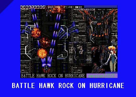 BATTLE HAWK ROCK ON HURRICANE version1/2/3