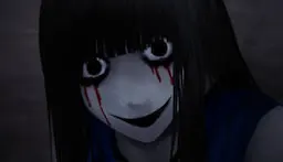 蓝衣女