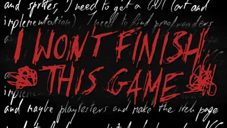 i won't finish this game