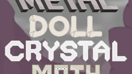 Metal Doll Crystal Moth