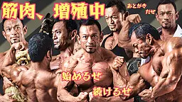 筋肉、増殖中