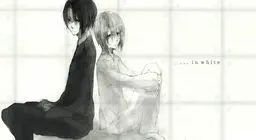 ...in white