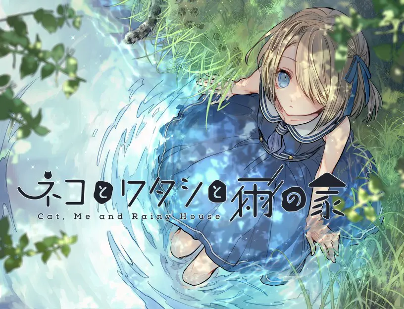 ネコとワタシと雨の家