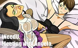 iNeedU. Meeting with Angela.