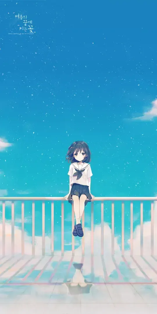 于夏末盛开的花
