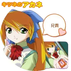 キツネのアカネ