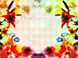 First impression