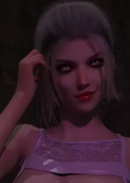 Mysterious woman