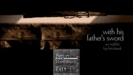 With His Father's Sword