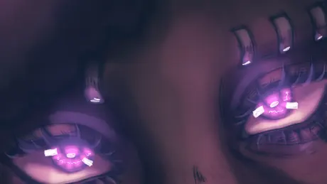 Magenta Gaze