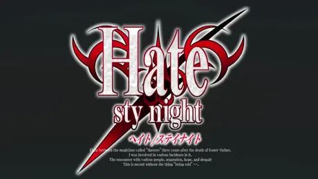 Hate/sty night