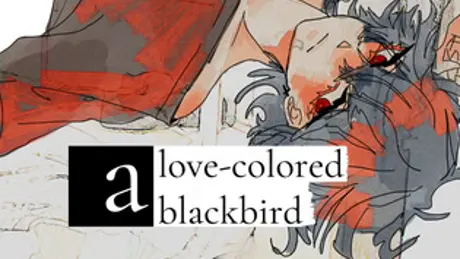 a love colored blackbird