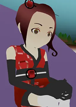 赤い少女
