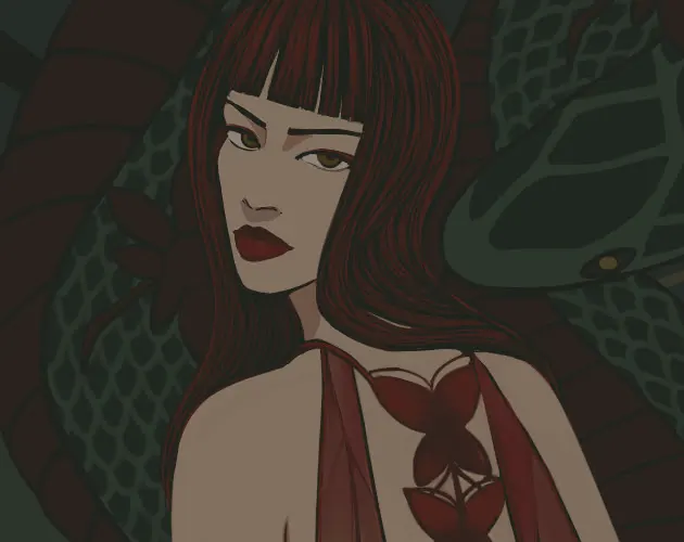 Butterfly In The Snake's Mouth