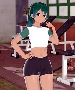 健身女孩