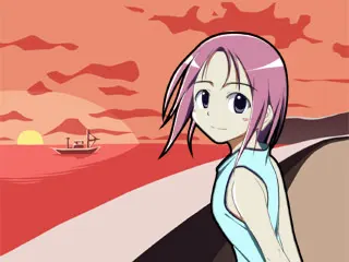 八月の海辺から