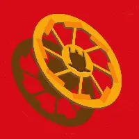 ふらいんぐパンジャンドラム logo