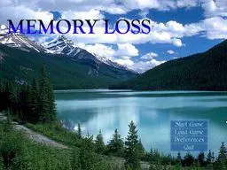 Memory Loss