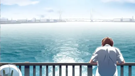 潮風の消える海に