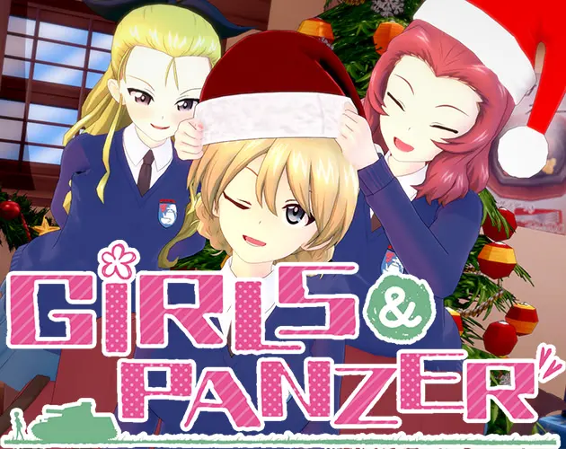 English Christmas: Girls und Panzer der Panzussy
