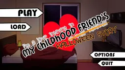I'm a love interest in my childhood friend's Halloween story