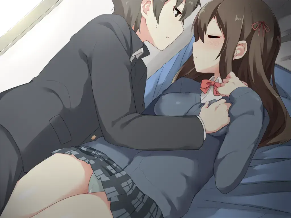 女朋友,天真的她