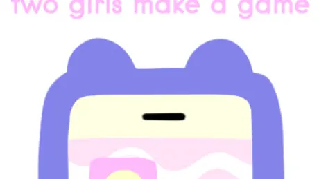 two girls make a game