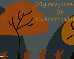 My cozy weekend at Carson's cottage