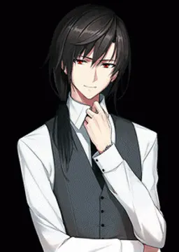 黒髪の青年