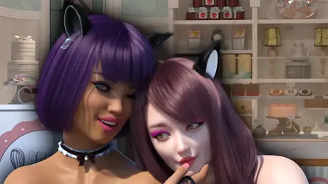 Hentai Girls - Neko Pastry