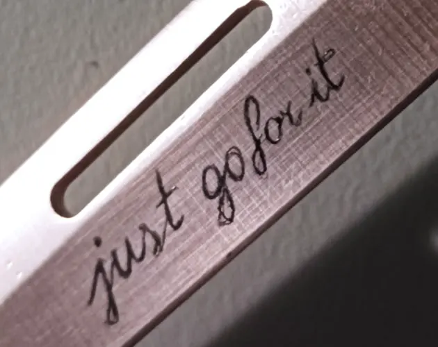 just go for it