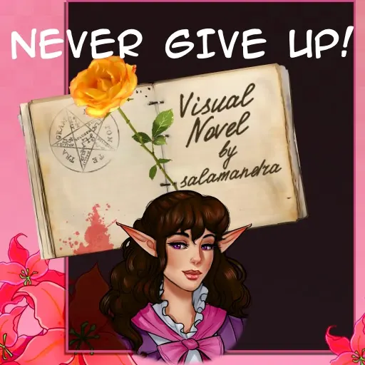 Never give up!