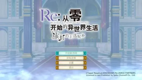 Re:ゼロから始める異世界生活 偽りの王選候補